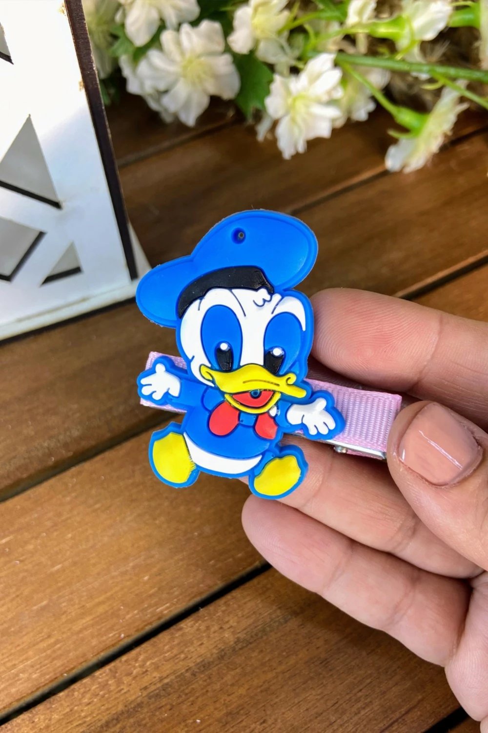 Aksesor flokësh Şubu Tasarım, Donald Duck, blu