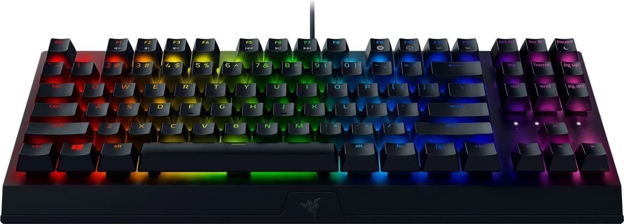 Tastierë Razer BlackWidow V3 Tenkeyless, RGB, e zezë 