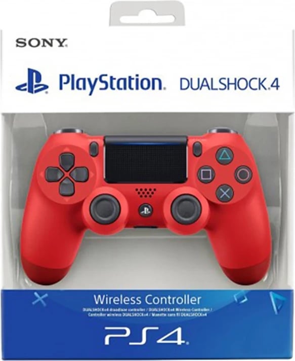 Kontroller PS4 Sony Dualshock 4 Magma Red