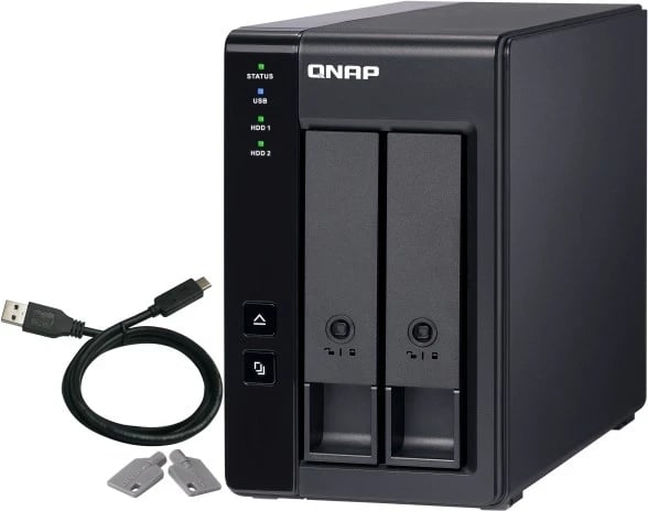 Kasë RAID Qnap TR-002, USB 3.1 Gen. 2, 2.5/3.5 inch