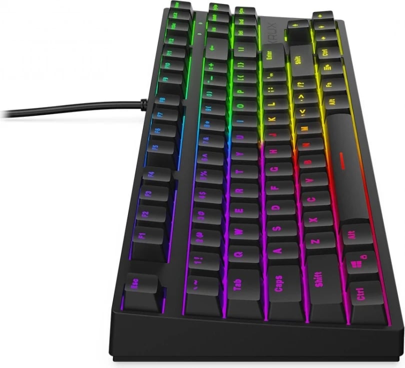 Tastierë Krux Atax Pro, RGB, e zezë