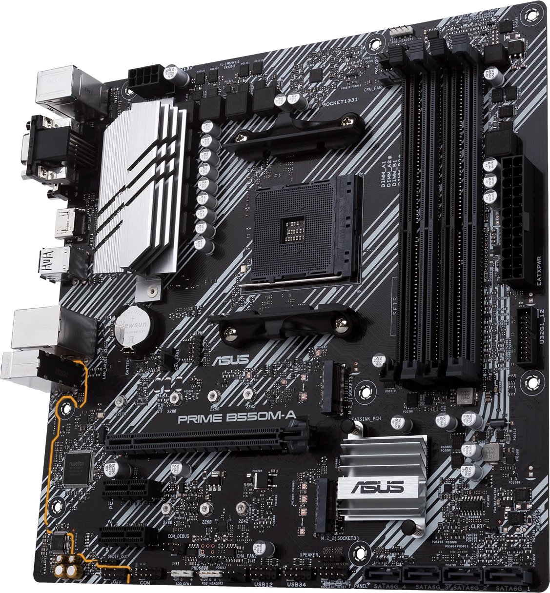 Pllakë amë ASUS PRIME B550M-A/CSM, Socket AM4, micro ATX