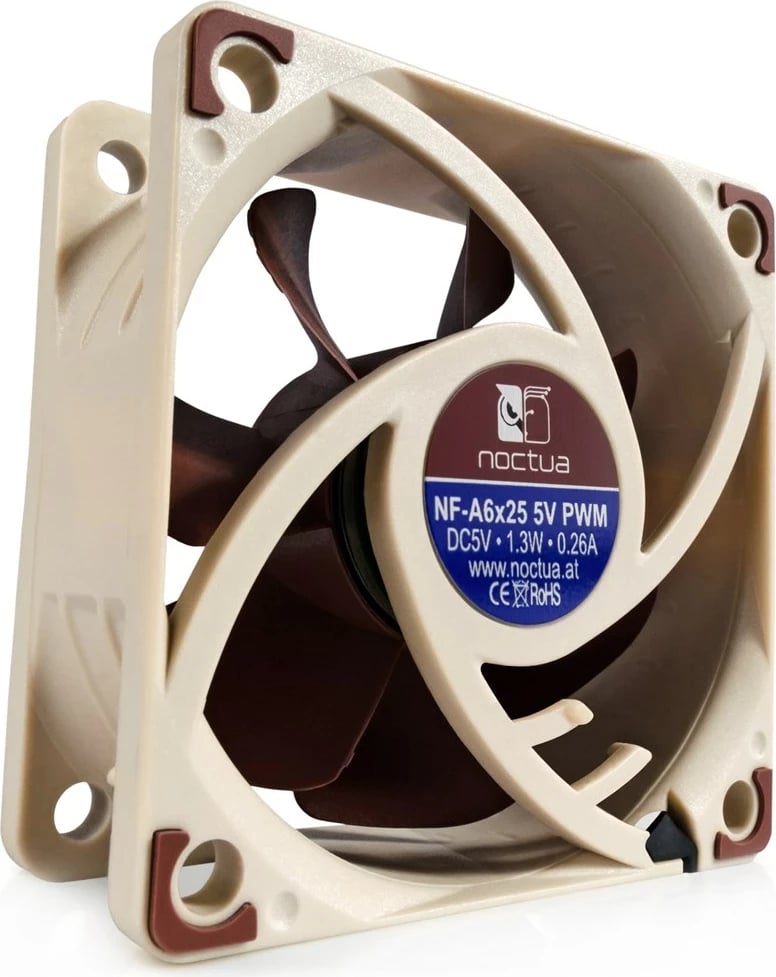 Ventilator kaze Noctua NF-A6x25 5V PWM 6 cm Beige