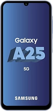 Celular Samsung Galaxy A25, 6.5", 8+256GB, DS, 5G, i kaltër   