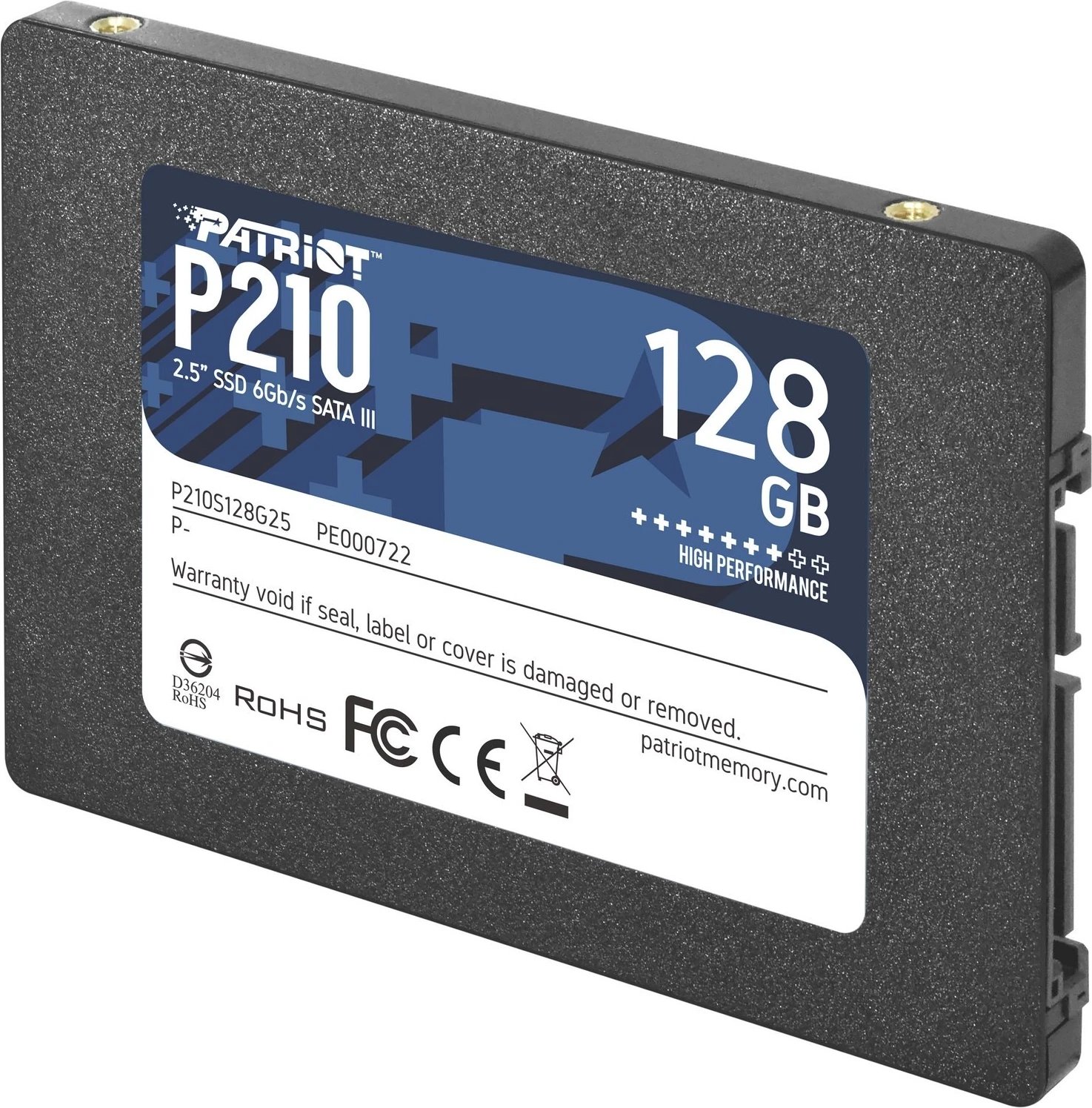 Disk Patriot P210 128GB SSD