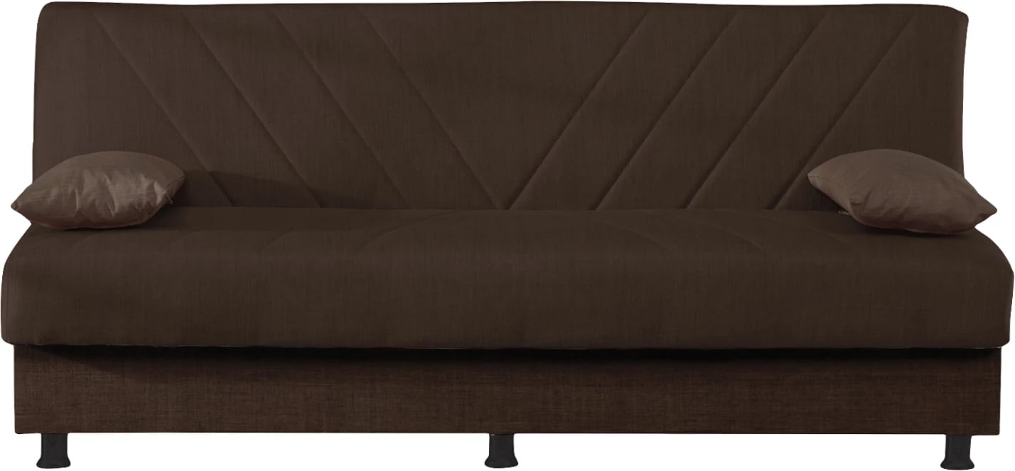 Sofa shtrat treshe, ANDRE FH3271.02, ngjyrë kafe, 193x82x81H cm.