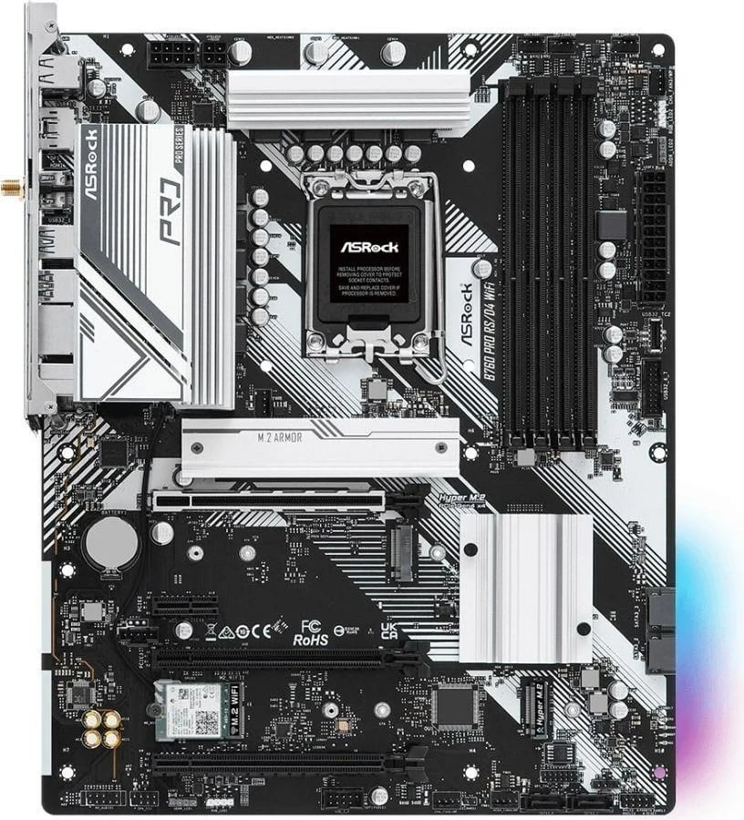 Pllakë amë ASRock B760 PRO RS/D4 WIFI