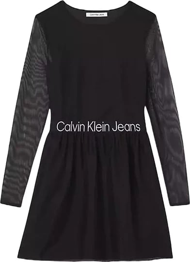 Fustan për femra Calvin Klein Jeans, i zi