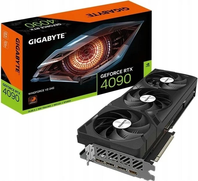 Kartelë grafike Gigabyte RTX 4090 D Windforce, 24GB DDR6X, E zezë