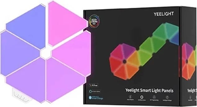 Panela të Ndriçimit Smart Yeelight YLFWD-012, Wi-Fi/Bluetooth, LED