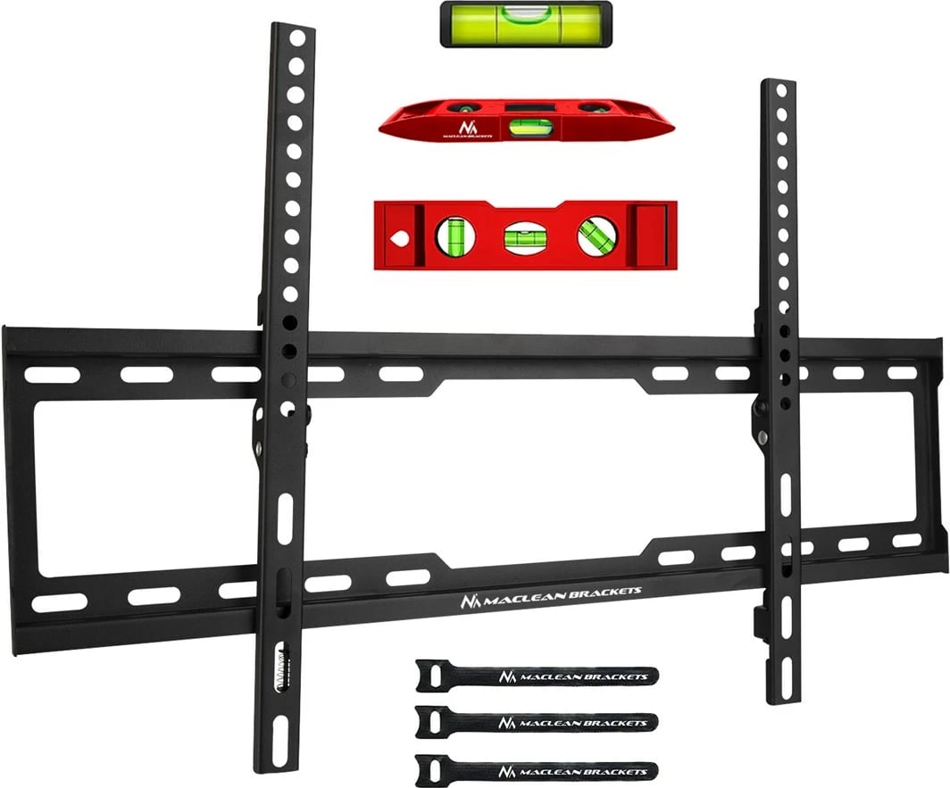 Mbajtëse muri për TV Maclean MC-413, 32"-80", e bardhë