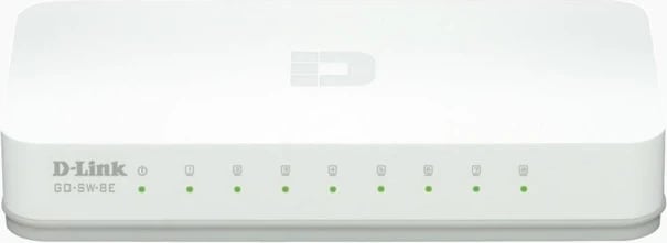 Ndërprerës Ethernet me 8 porte, D-Link GO-SW-8E