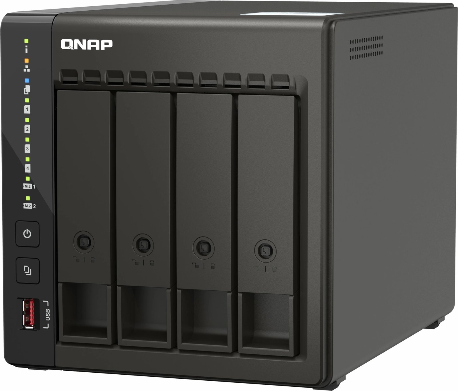 NAS QNAP TS-453E, Intel® Celeron®, J6412, 8GB RAM, e zezë