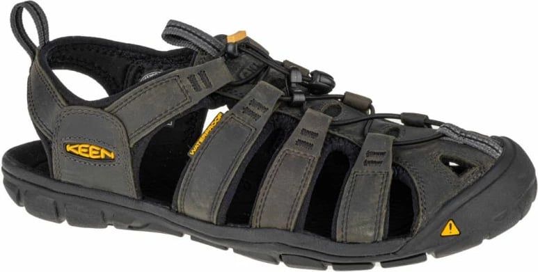 Sandale për meshkuj Keen Clearwater CNX Leather, gri