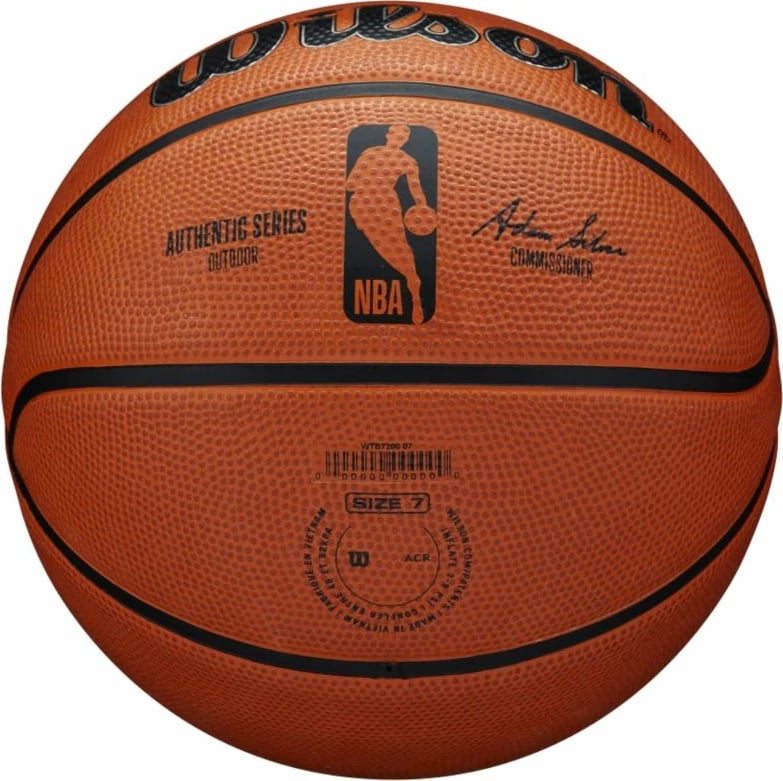 Top Basketbolli Wilson NBA, i portokalltë