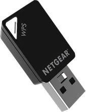 Adapter Wi-Fi Netgear A6100-100PES, USB 2.0, 802.11 a/b/g/n/ac