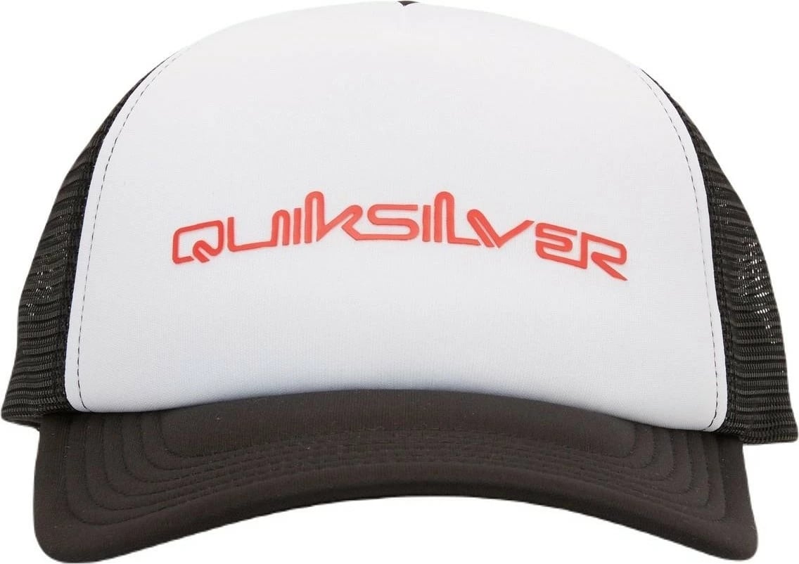 Kapelë për meshkuj Quiksilver AQYHA05377 Omni Trucker, e bardhë