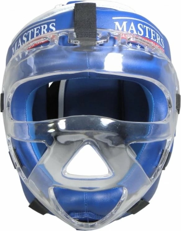 Helmetë boksi për meshkuj dhe femra Masters, me maskë