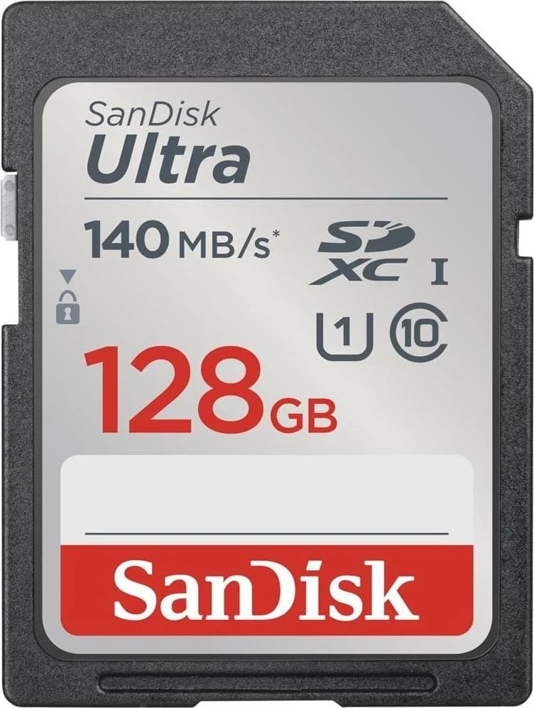 Kartë memorie SanDisk Ultra SDXC, 128GB