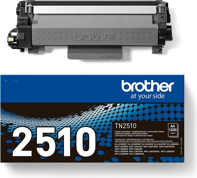 Toner Brother TN-2510, 1200 faqe, E zezë, 1 copë