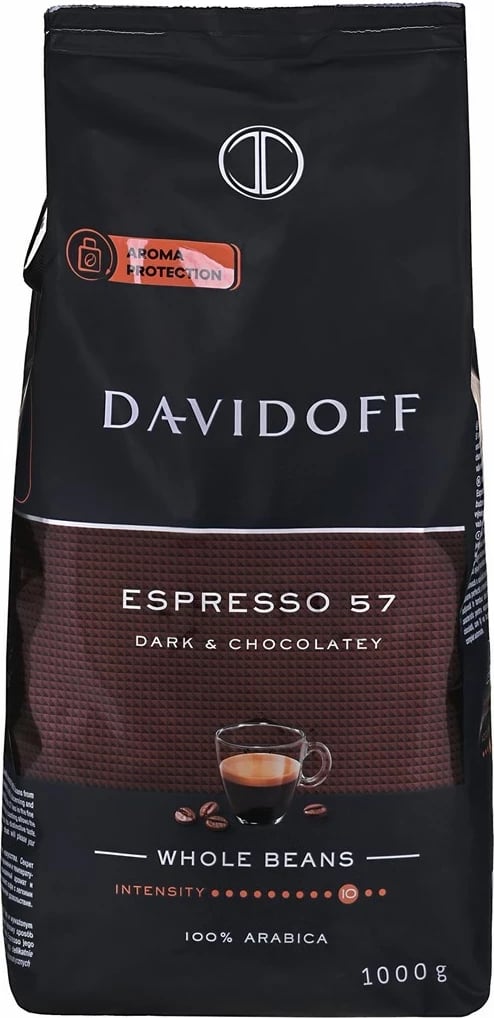 Kafe kokërr Davidoff Espresso 57, 1000g