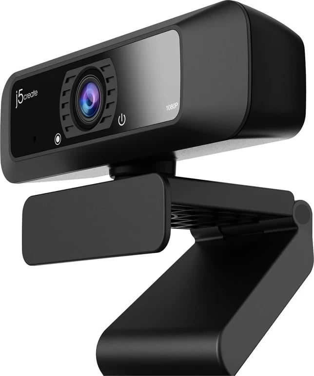 Webcam HD USB j5create JVCU100 me Rrotullim 360°, Rezolucion Video 1080p, Zi