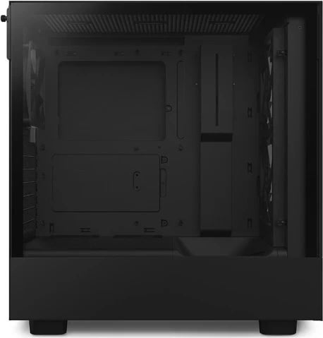 Kasë NZXT H5 Flow RGB, Midi Tower, pa furnizim, 1 x USB 3.1, 1 x USB-C 3.1, audio, e zezë