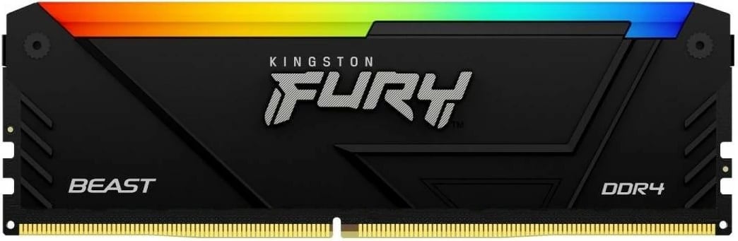 Ram Kingston Fury Beast RGB 16GB [2x8GB 3200MHz DDR4 CL16 DIMM]