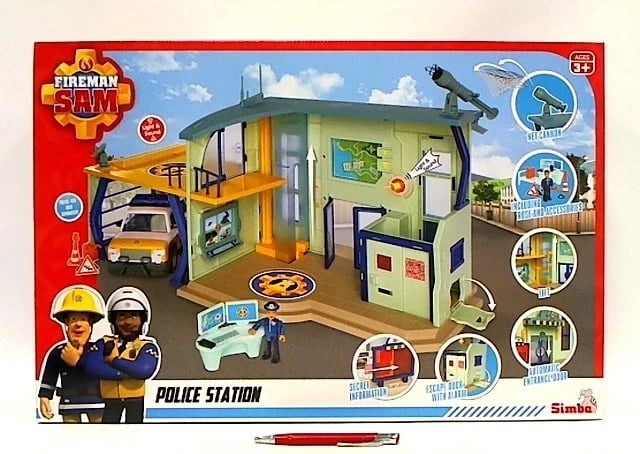 Set lojërash Fireman Sam Police Station, Simba