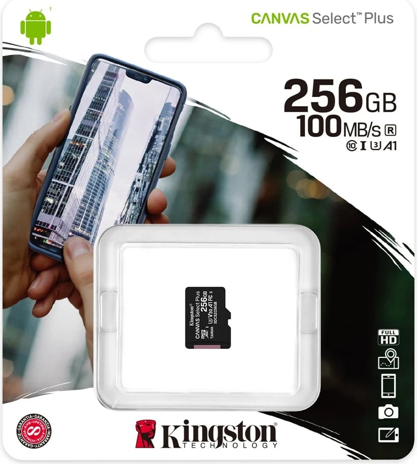 Disk SSD Kingston Canvas Select Plus, 256GB