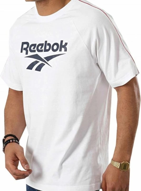 Maicë për meshkuj Reebok, e bardhë