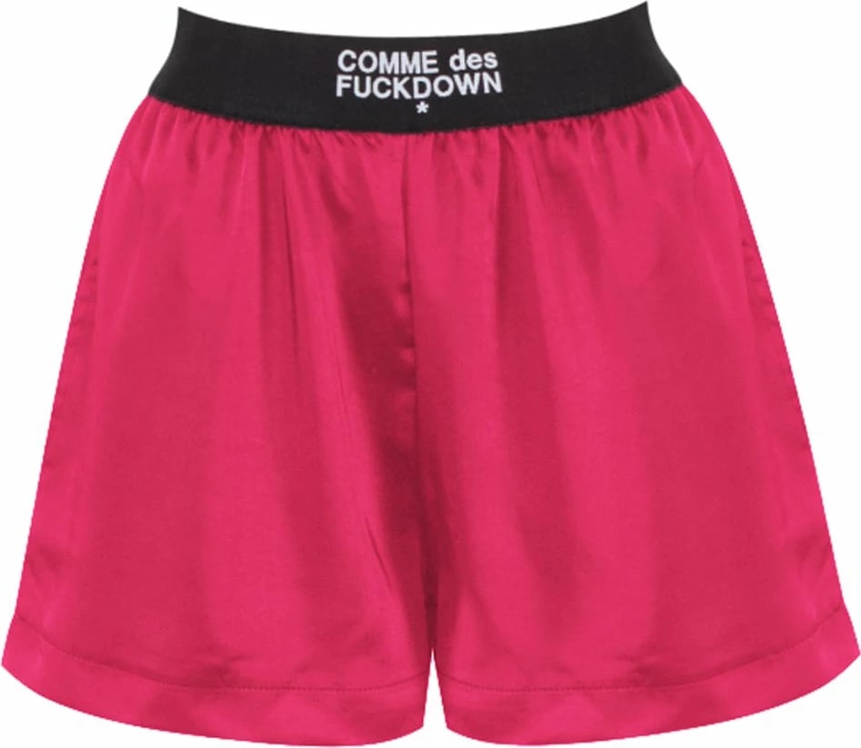 Shorce femra Comme Des Fuckdown, fuchsia