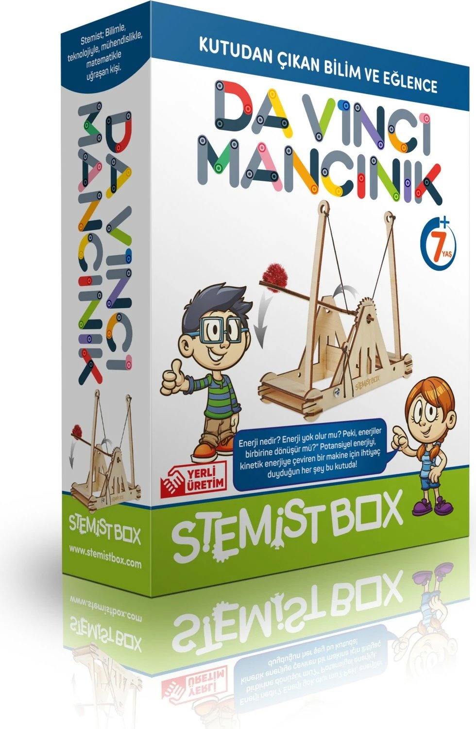 Set katapultë Stemist Box Da Vinci, kafe