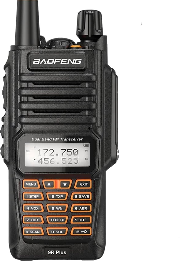 Radiomarrës Professional BAOFENG UV-9R plus