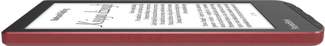 Lexuesi Elektronik PocketBook Verse Pro (634), me memorje 16GB, ngjyrë e kuqe