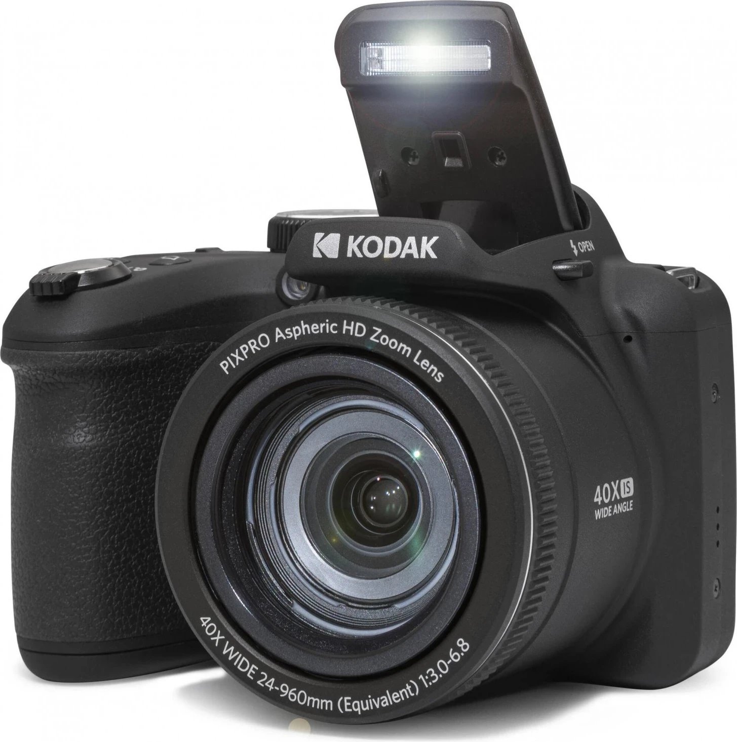 Kamera kompakte Kodak AZ405, Full HD, 40x zoom optik, e zezë