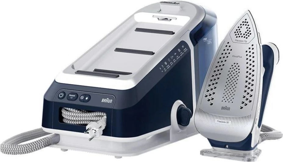 Hekur Braun CareStyle 7 Pro IS 7282 BL, Blu, Bardhë