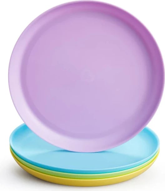 Set pjata ushqimi për fëmijë Munchkin Multi Plates, 4 copë