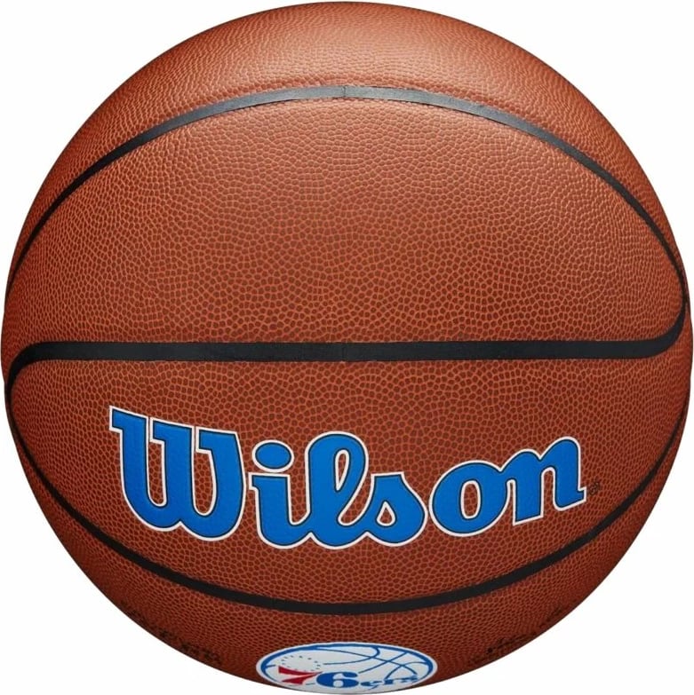 Atlete për basketboll Wilson, modeli Team Alliance Philadelphia 76ers, ngjyrë kafe