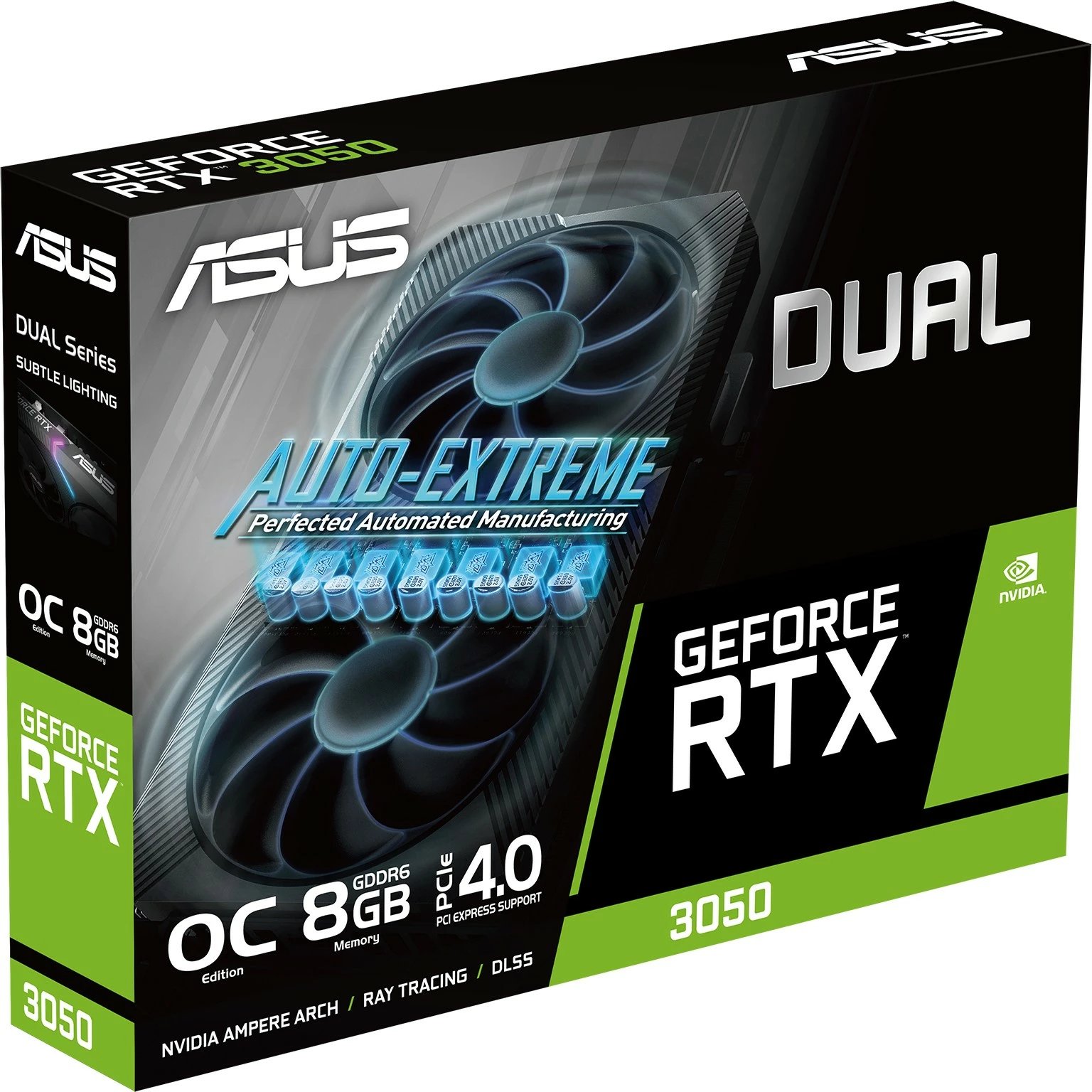 Kartelë grafike ASUS Dual GeForce RTX 3050 V2, 8 GB, GDDR6