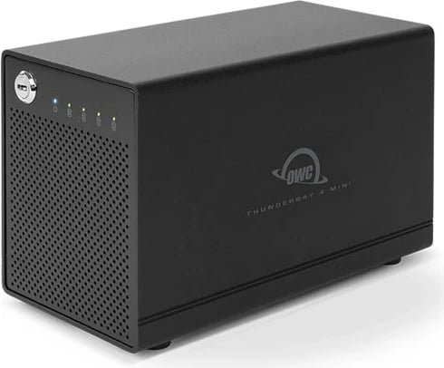 Kasë OWC ThunderBay 4 mini me 2xThunderbolt 2