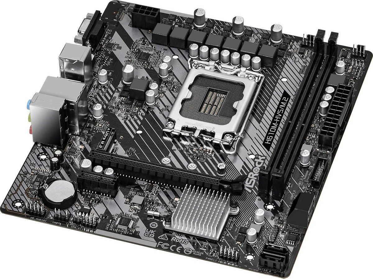 Pllakë amë Asrock H610M-HVS R2.0 - Intel H510, LGA 1700