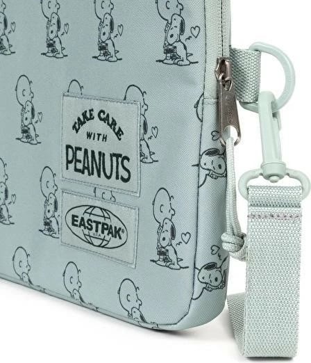 Çantë për laptop Eastpak Peanuts x Blanket M, e gjelbër