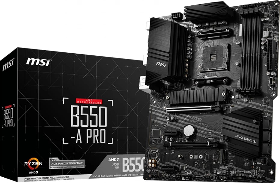 Pllakë amë MSI B550-A PRO