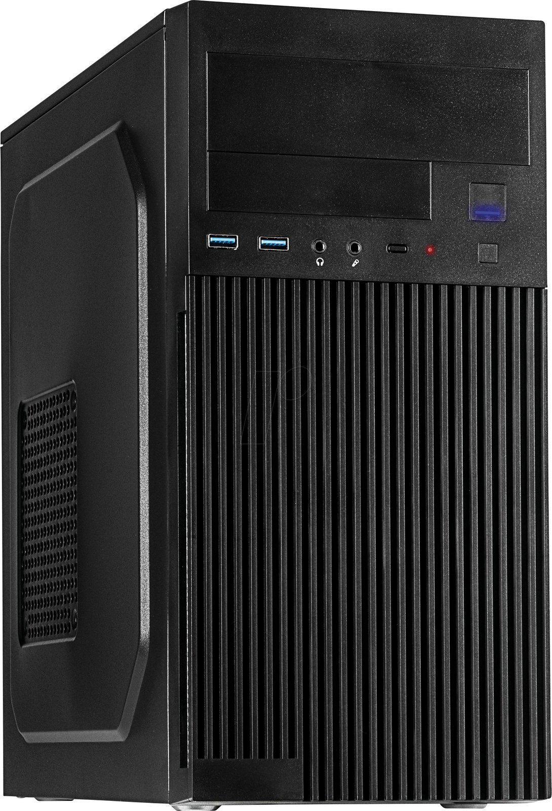 Kasë Inter-Tech Micro IT-6521, Midi-Tower, e zezë