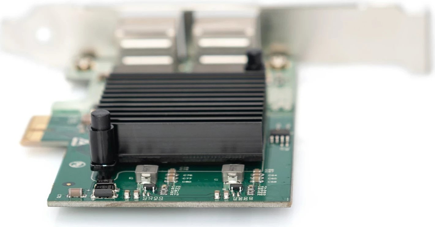 Kartë rrjeti Digitus, PCIe, 1000 Mbit/s, 2 porta RJ-45