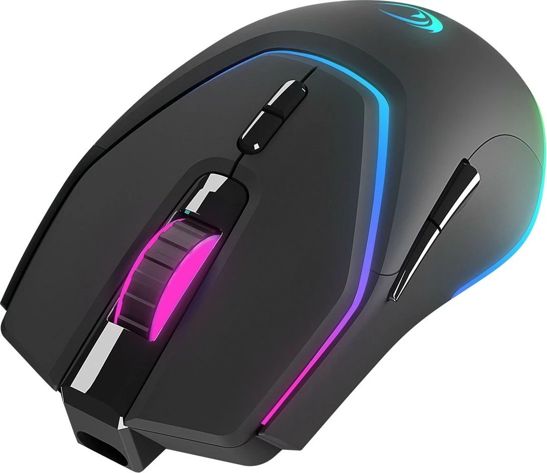 Maus gaming Rampage VORTEX M1-BLACK, RGB, pa tela, i zi