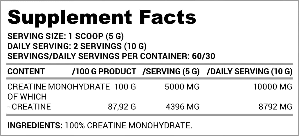 Creatine 300 g