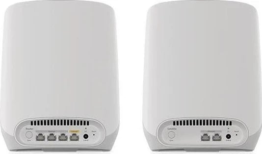 Ruter Netgear Orbi RBK763S, me sistemin mesh, bardhë