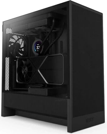 Kasë NZXT H5 FLOW (2024) MIDI Tower me dritare, E zezë